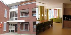 Nieuwbouw wooneenheden entree woonkamer